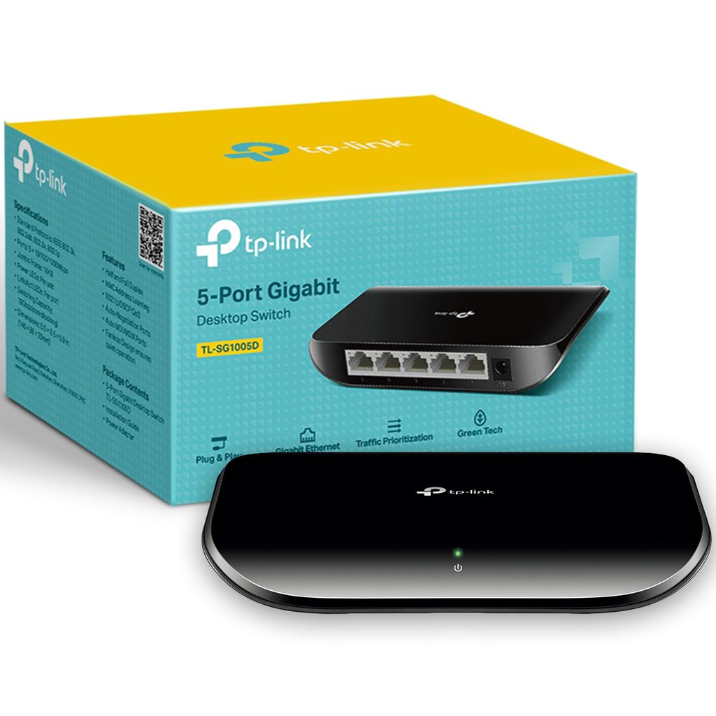 SWITCH TPLINK 5 GLAN TLSG1005D Mega Office