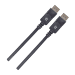 CABLE DP/DP M/M 393799 2MTS 4K/60HZ NEGRO - Imagen 2