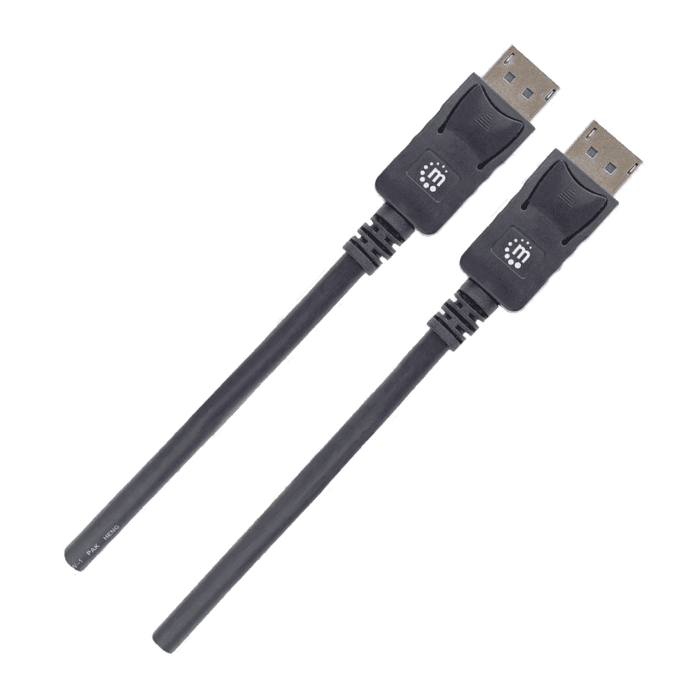 CABLE DP/DP M/M 393799 2MTS 4K/60HZ NEGRO - Imagen 2