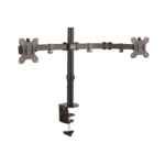 SOPORTE P/2 MONITORES KLIP KPM-310 13" A 32" 8KG C/LADO ART/INCL 90°/GIRA NEGRO