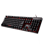 TECLADO XTECH XTK-520S MULTIMEDIA LED 3 COLOR ESP/NEGRO GAMER