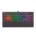 TECLADO GAMER USB PREMIUM X1 RGB MECANICO THERMAL KB-TPX-BLBRUS-01 NE