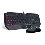 TECLADO CON MOUSE HP GK1100 ESPAÑOL/ MULTIMEDIA NEGRO USB GAMER