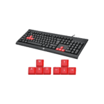 TECLADO CON MOUSE GAMER US KM100 HP ESP/ NEGRO - Imagen 2