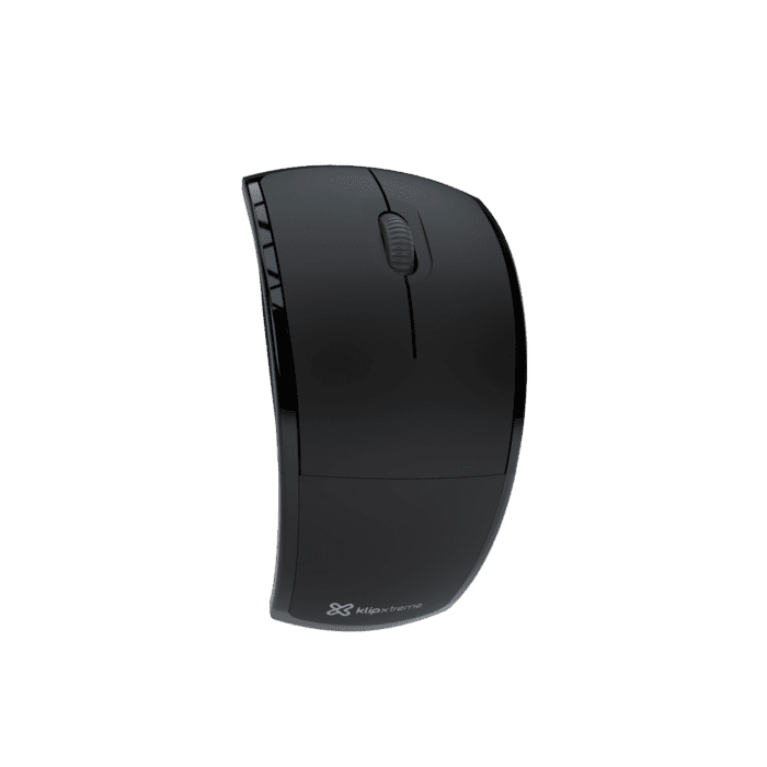 MOUSE KMW-375BK KLIP PLEGABLE 1000DPI/3D 3 BOTONES/ NEGRO WIRELES - Imagen 2