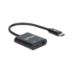 ADAPTADOR USB-C H/USB-C M 153355 3.5MM/NEGRO