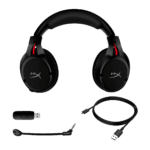 AURICULAR GAMER HYPERX HX-HSCF-BK/AM CLOUD FLIGHT HEADPH WIRELESS LED ROJO - Imagen 2