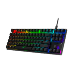 TECLADO GAMER USB HYPERX HX-KB7RDX-US ALLOY ORIGINS CORE MECANICO RED INGLES RGB - Imagen 2