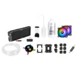 COOLER P/CPU THERMAL PACIFIC KIT WATER CL-W249-CU12SW-A C240 DDC CON TUBOS/ RGB - Imagen 2