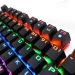 TECLADO HP GK200 MECANICO RETROILUMUNADO RGB/ESP/NEGRO USB GAMER - Imagen 2