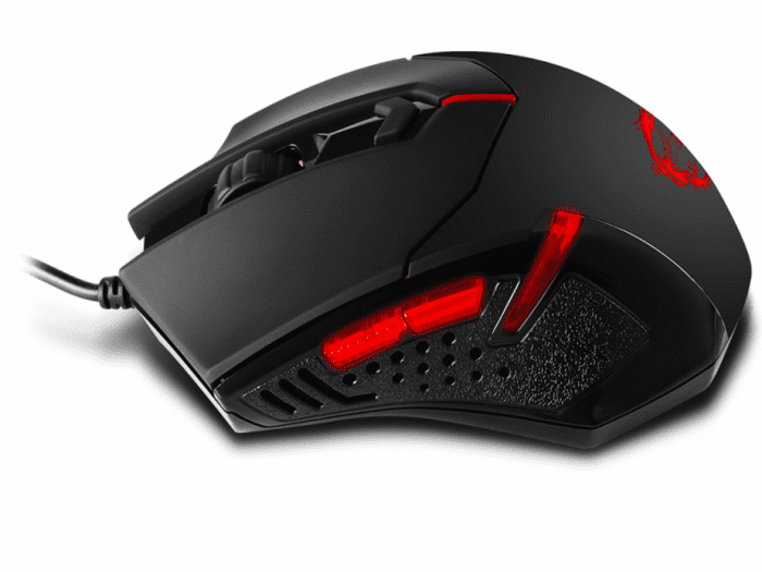 MOUSE MSI INTERCEPTOR DS B1 GAMING - Imagen 2