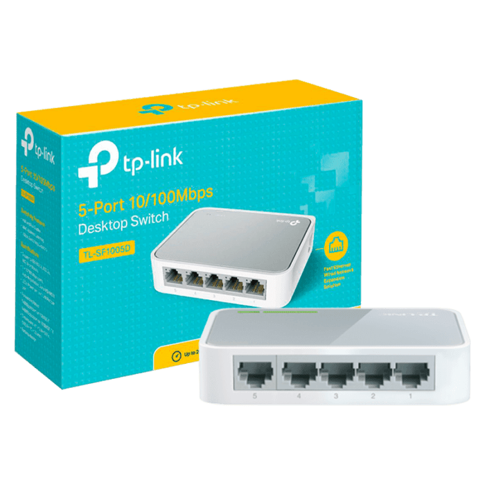 SWITCH TP-LINK 5 LAN TL-SF1005D - Imagen 2