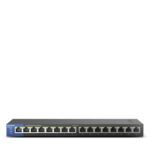 SWITCH LINKSYS LGS116P 16-PORT GIGABIT POE+SWITCH - Imagen 2