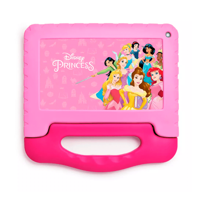 TABLET KID ANDROID MULTILASER NB601 QC/32GB/2G/7"/WIFI/ROSA PRINCESAS - Imagen 2