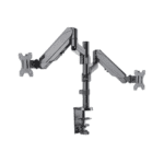 SOPORTE P/2MON MANHATTAN 461597 17" A 32" 8KG INCL 35°/GIRO 90° NEGRO - Imagen 2