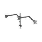 SOPORTE P/3MON MANHATTAN 461658 13" A 27" 7KG INCL 45°/GIRO 180° NEGRO