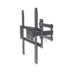 SOPORTE P/TV MANHATTAN 461320 32" A 55" 35KG ART/INC/GIR 90° NEGRO