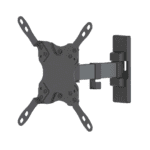 SOPORTE P/TV MANHATTAN 461399 13" A 42" 20KG ART/INC/GIR 90° NEGRO
