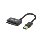 ADAPTADOR USB-A/ SATA 2,5" MANHATTAN 5GBPS/48BIT NEGRO - Imagen 2