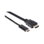 CABLE USB-C/HDMI MANHATTAN M/M 2M NEGRO