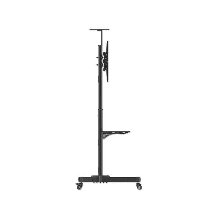 SOPORTE P/TV MANHATTAN 461238 37" A 70" 50KG C/RUEDA INC/RETRAC NEGRO - Imagen 2
