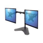 SOPORTE P/2MON MANHATTAN 461559 13" A 32" 8KG INCL 45°/GIRO 180° NEGRO - Imagen 2