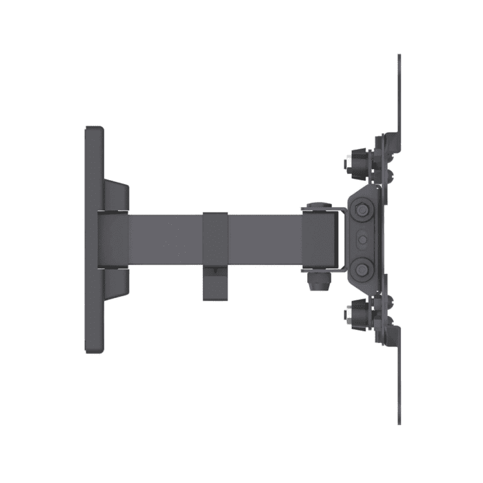 SOPORTE P/TV MANHATTAN 461399 13" A 42" 20KG ART/INC/GIR 90° NEGRO - Imagen 2