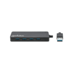 HUB USB 3.2 DE 7 PUERTOS MANHATTAN 5 GBPS/NEGRO - Imagen 3