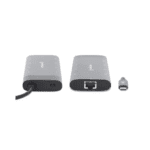 HUB USB-C 3.2 MANHATTAN 10 EN 1 8K/10GBPS/RJ45 GRIS - Imagen 3