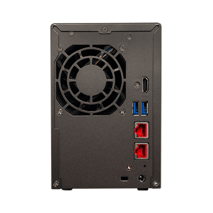 ALMACENAMIENTO NAS ASUSTOR AS6602T QC 2.0/2BAY/4G/2 M.2/2-GBLAN/HDMI/3USB3.2 - Imagen 2
