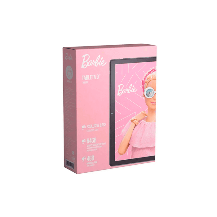 TABLET KID ANDROID MULTILASER NB620 QC/64GB/4G/9"/WIFI/ROSA BARBIE - Imagen 2
