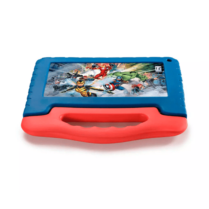 TABLET KID ANDROID MULTILASER NB602 QC/32GB/2G/7"/WIFI/AZUL AVENGERS - Imagen 2