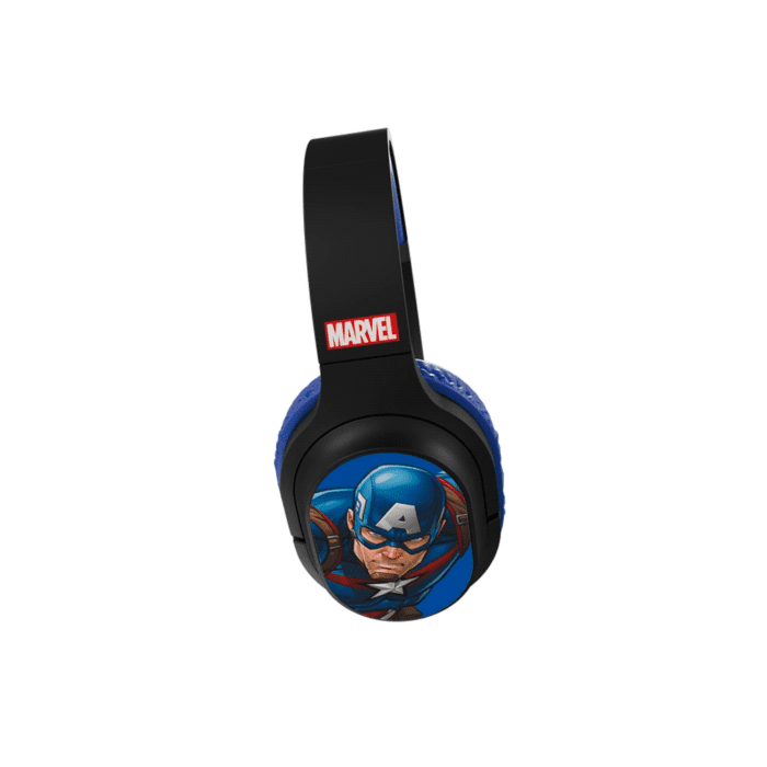 AURICULAR CON MICROFONO XTECH XTH-M660CA CAPITAN AMERICA BLUETOOTH/3.5MM/1JACK/NEGRO - Imagen 2