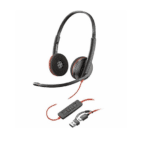 AURICULAR POLY BW 3220 USB-C + ADAPTADOR USB-C/A